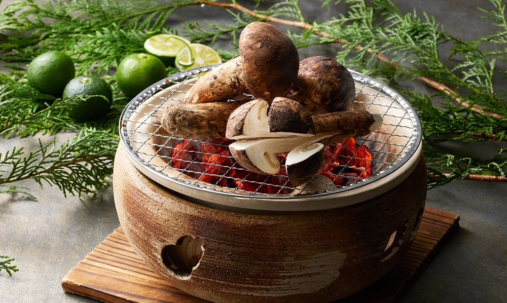 松茸炭火焼（1本）