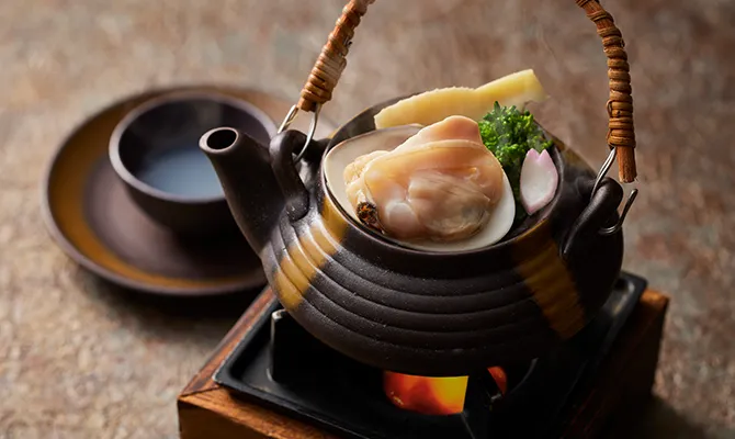 はまぐり土瓶蒸し