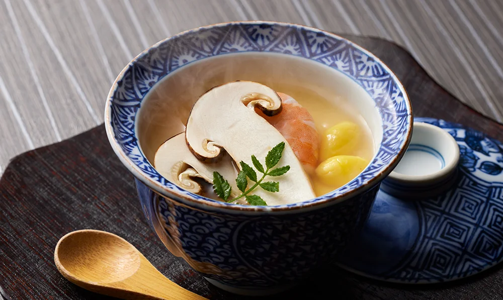 松茸茶碗蒸し